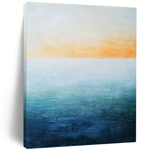 Calming Gradient Sea Art for Living Room & Spa STSC074