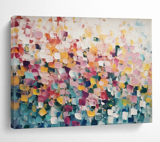 Color Block Abstract Art for Creative Agency Breakout Zone Walls DLZ3266