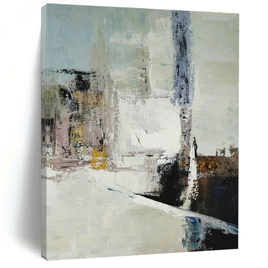 City Impression Abstract Art for Living Room & Studio DLZ0542