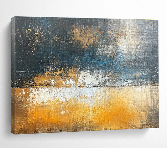 Dark Tonal Abstract Flow Art for Industrial - Chic Bar & Moody Art Studio SC109