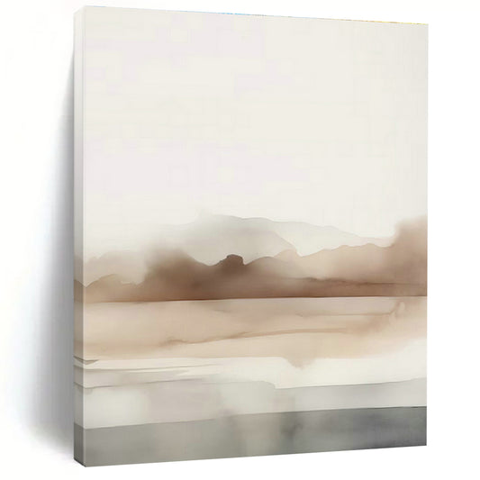 Ink - Wash Landscape Art for Minimalist Study & Cultural Art Gallery DLZ0724