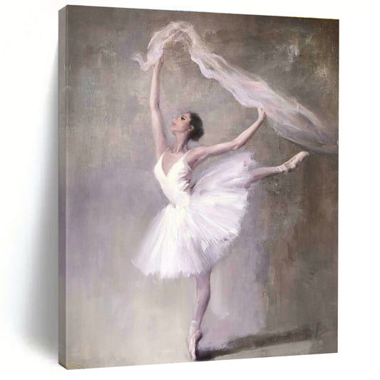Ballerina Art for Ballet Studio & Elegant Home Living Room DLZ2044