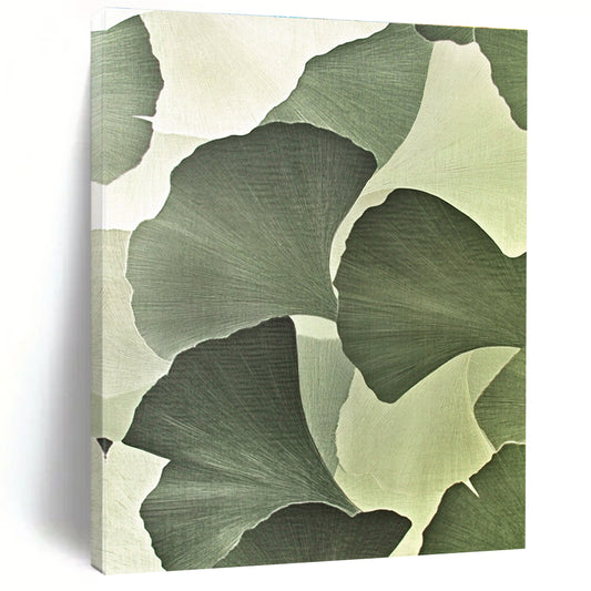 Ginkgo Leaf Pattern for Asian - Inspired Tea House & Botanical Art Studio STSC942