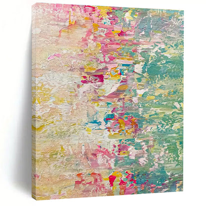Soft Pastel Abstract Art for Spa Retreat & Bedroom Oasis DLZ2383