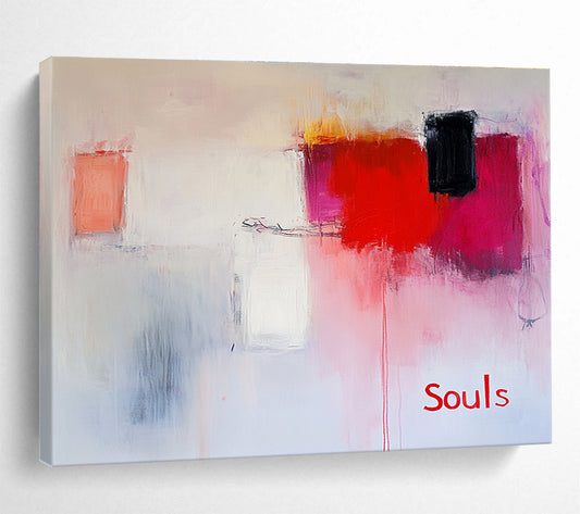 Abstract “Souls” Art for Contemporary Art Gallery & Spiritual - Themed Café SC139