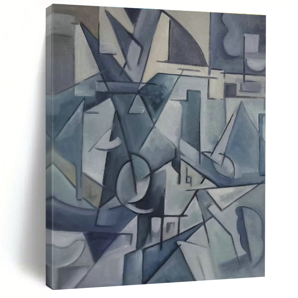 Cubist Abstract Art for Modern Office & Gallery Space DLZ0590
