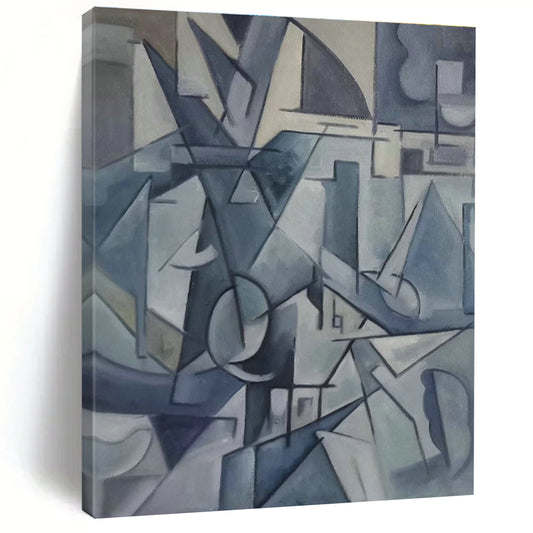 Cubist Abstract Art for Modern Office & Gallery Space DLZ0590