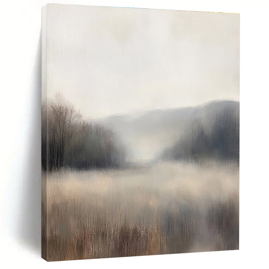 Misty Landscape for Meditation Space & Nature - Inspired Home STSC869