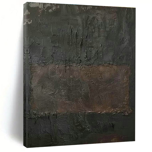 Dark Gray Abstract Art for Sophisticated Home Theater Entrances DLZ0185