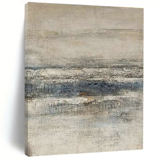 Gray - Toned Abstract Landscape for Luxury Hotel Lounge Spaces DLZ0181