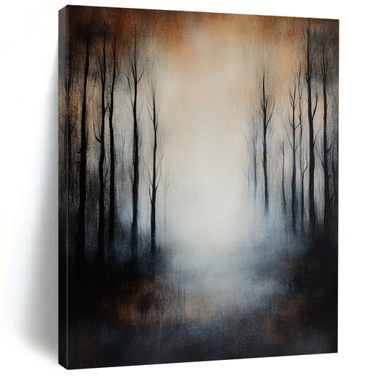 Misty Forest Landscape for Thoughtful Reading Nook & Nature - Inspired Home STSC259