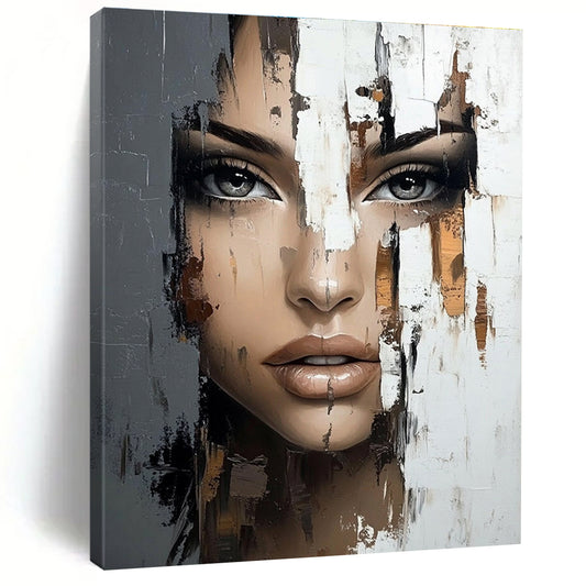 Fragmented Portrait for Modern Art Gallery & Edgy Urban Loft STSC902