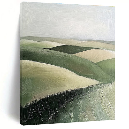 Rolling Green Hills for Modern Home Office & Nature - Inspired Gallery STSC876
