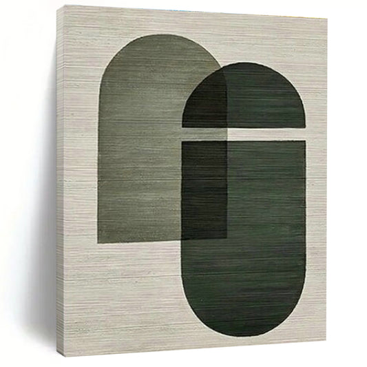 Simple Geometric Art for Minimalist Yoga Studio & Modern Home Entryway DLZ1519