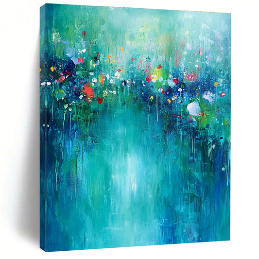 Dreamy Floral Riverbank for Romantic Garden Party Space & Feminine Home Office STSC274
