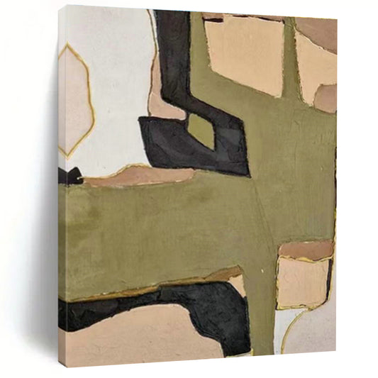 Collage Geometric Art for Eclectic Home Living Room Corners DLZ0263