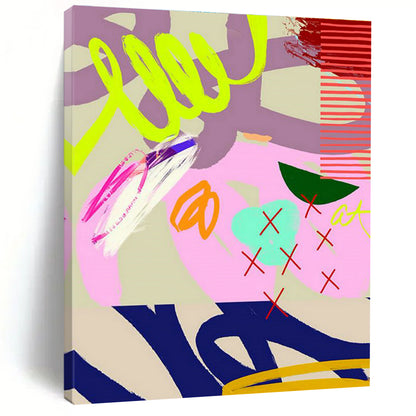 Neon Pink - Purple Art for Youth - Focused Retail Storefronts DLZ0132
