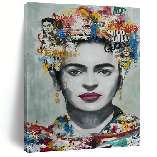 Collage - Style Portrait Art for Bohemian Gallery & Creative Studio DLZ2095
