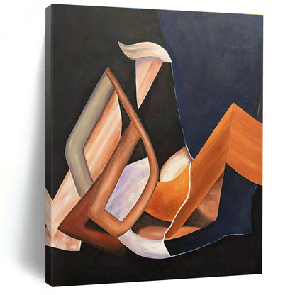 Geometric Color Abstract for Mid - Century Modern Lounge & Creative Design Studio DLZ0934
