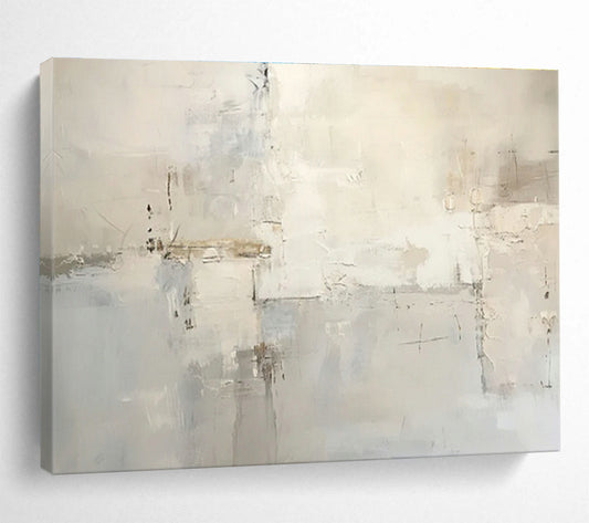 Gray - White Abstract for Contemporary Office Workspace DLZ3008