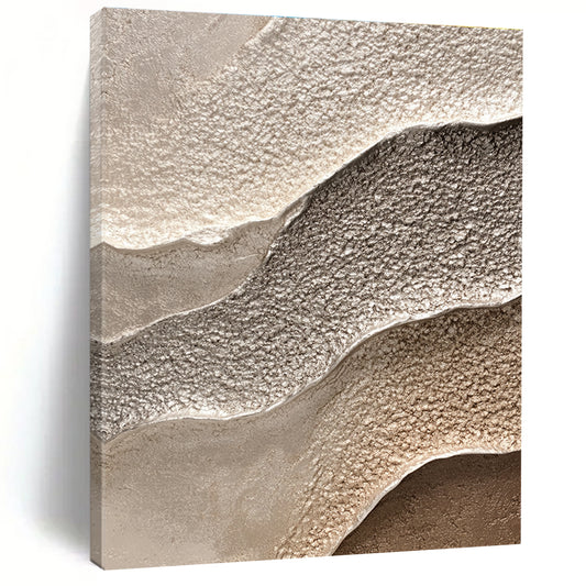 Neutral Textured Waves for Modern Office Reception & Luxury Hotel Lobby STSC945