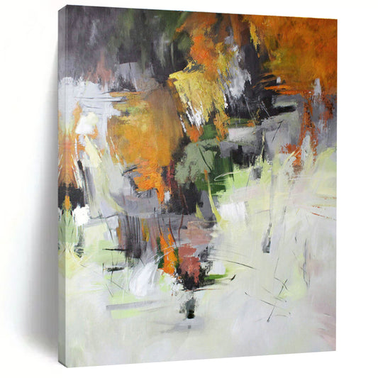Colorful Abstract Landscape Art for Living Room & Garden Room DLZ0403