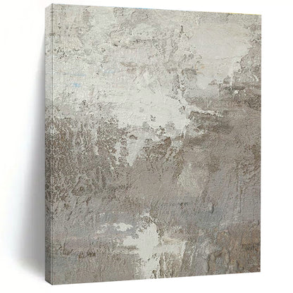 Gray Textured Abstract Art for Industrial Loft & Modern Art Gallery DLZ2200