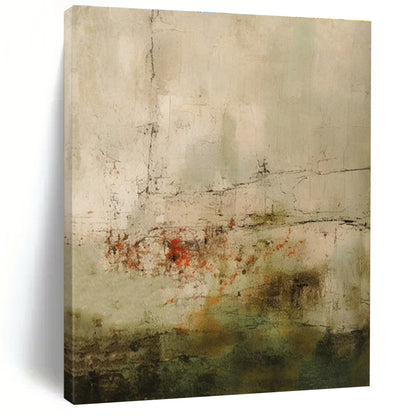 Red - Accented Abstract for Creative Agency Conference Room & Eclectic Home Gallery DLZ0899