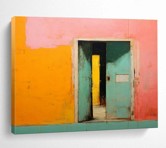 Color - Clash Doorway Abstract for Eclectic Entryway DLZ3025