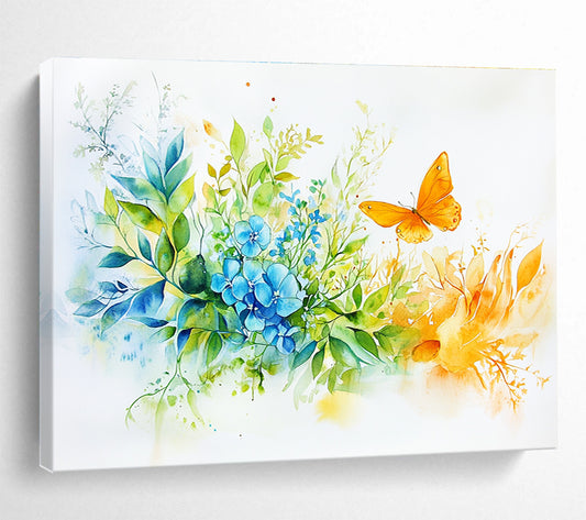 Charming Floral Art for Garden - Themed Home & Bridal Suite SC567