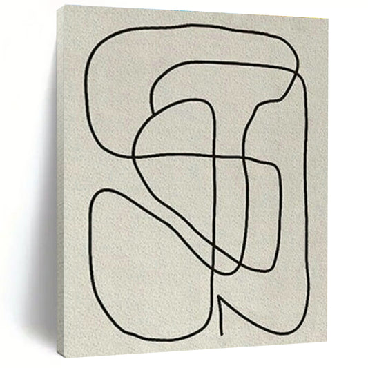 Continuous Line Art for Modern Home Nursery & Creative Writing Studio DLZ1527