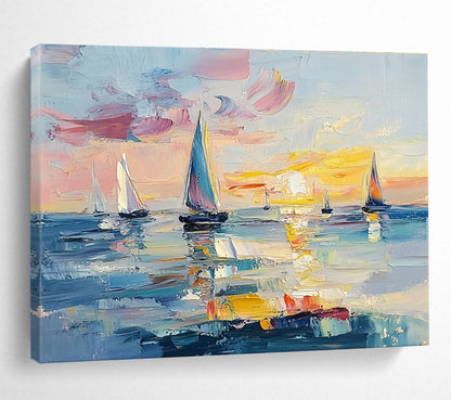Lively Seaside Art for Resort Lobby & Tropical Café SC606