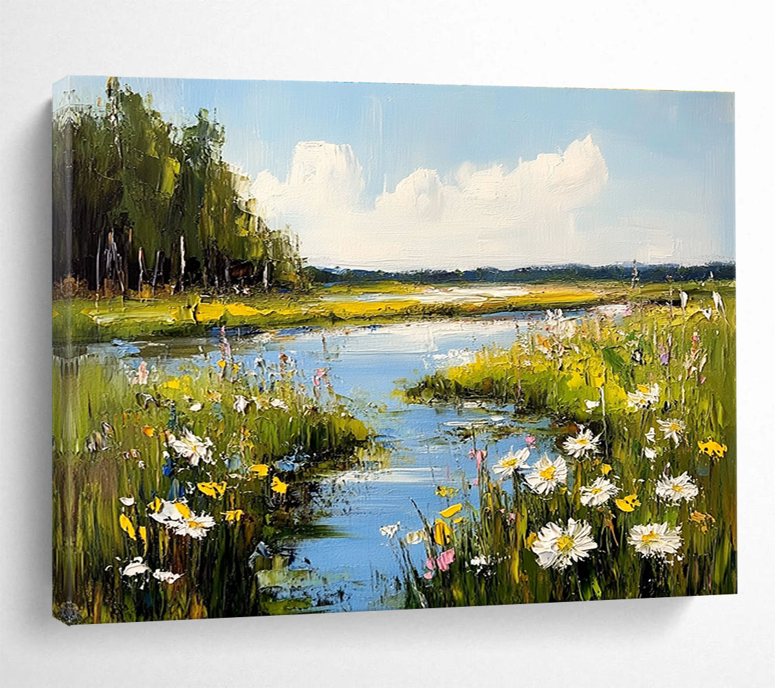 Vibrant Nature Art for Country Cottage & Garden Café SC600