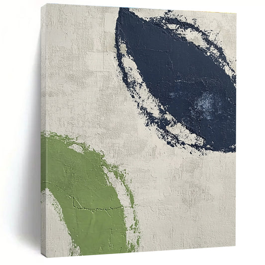 Green and Blue Textured Shapes for Nature - Inspired Nursery & Calming Meditation Space STSC527