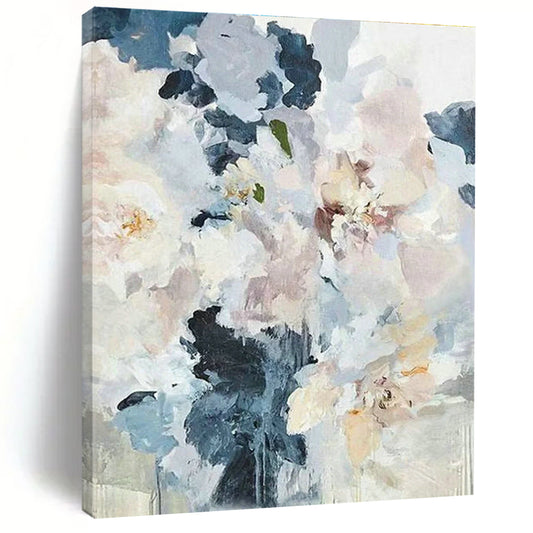 Soft - Colored Flower Bouquet Art for Shabby - Chic Cottage Dining Room & Vintage - Inspired Tea Parlor DLZ0917