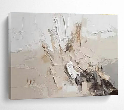 Beige - Gold Textured Abstract for Minimalist Living Room DLZ3002
