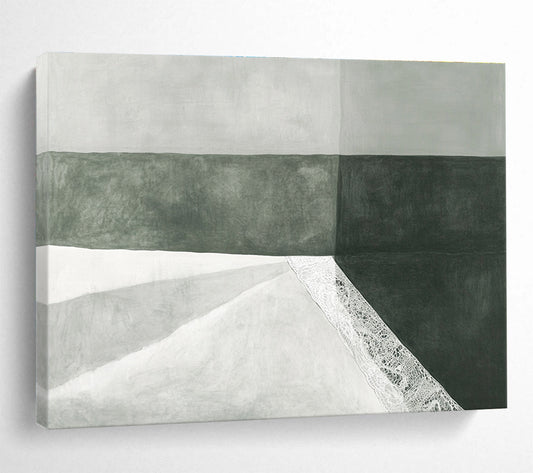Monochrome with Lace Accent Art for Minimalist Bedroom & Sophisticated Boutique SC462