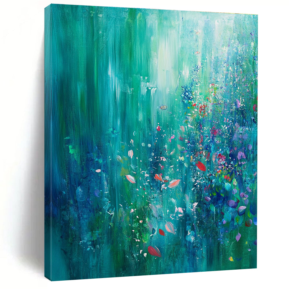 Vibrant Underwater Garden for Aquarium - Inspired Home & Tropical - Themed Bar STSC273