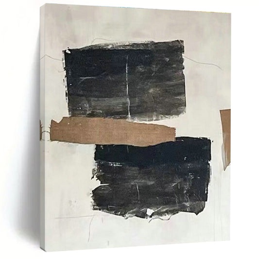 Collage - Style Abstract Art for Industrial Loft & Creative Studio DLZ2052
