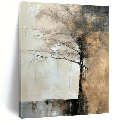 Lonely Tree Abstract Drawing for Living Room & Study DLZ0418