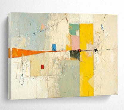 Colorful Geometric Abstract for Creative Office Breakroom DLZ2998