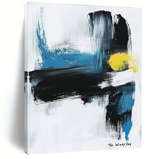 Abstract "The Windy Day" for Modern Living Room & Art Gallery STSC1070