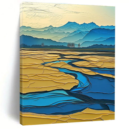 Layered Landscape Art for Modern Art Museum & Dreamy Home Balcony STSC1438