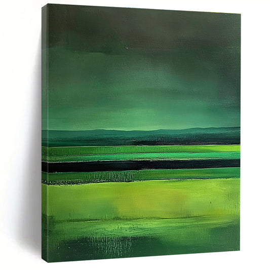 Layered Green Landscape for Contemporary Living Room & Art - Inspired Home Office STSC309