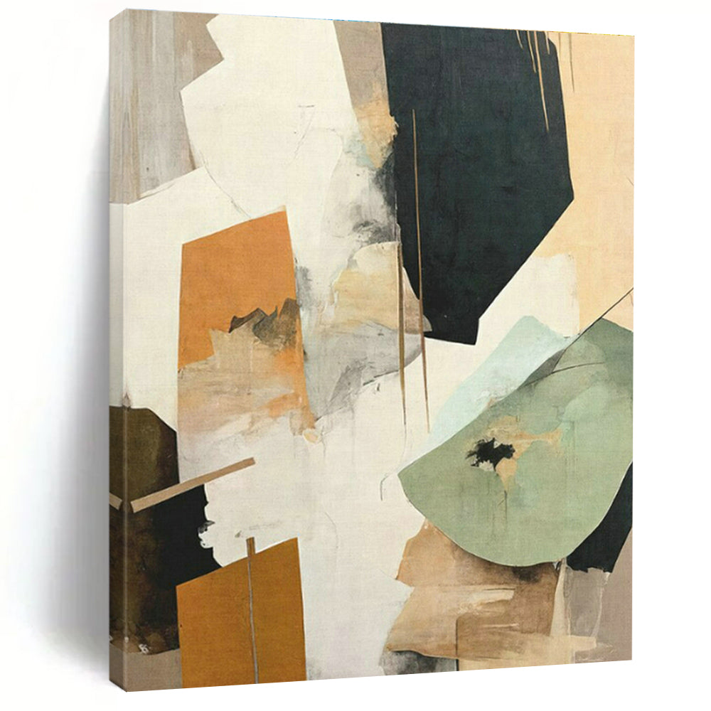 Repeated Geometric Abstract Art for Corporate Office Lobby & Minimalist Home Hallway DLZ1627