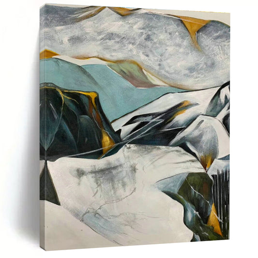Color - Ink Landscape Abstract Art for Living Room & Hallway DLZ0493