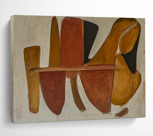 Brown - Black Geometric Abstract Art for Contemporary Art Galleries DLZ2478