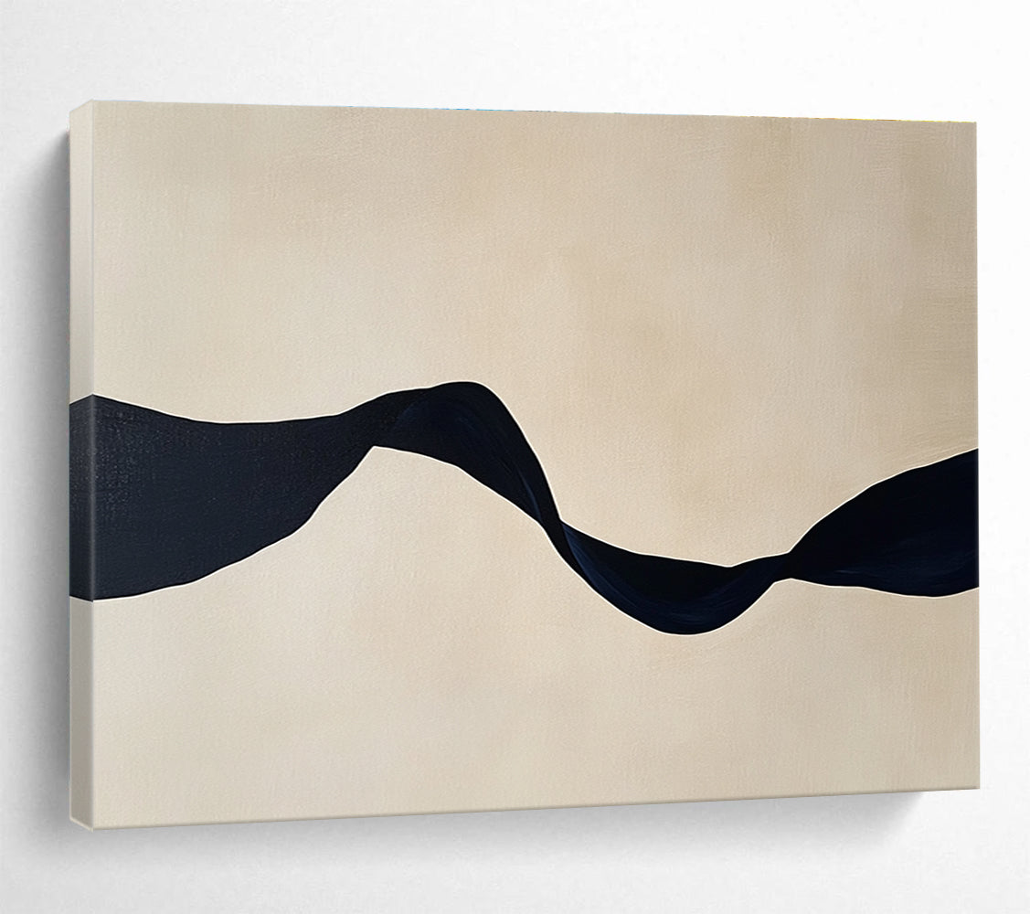 Sophisticated Minimalist Art for Luxury Lounge & High - End Office SC588