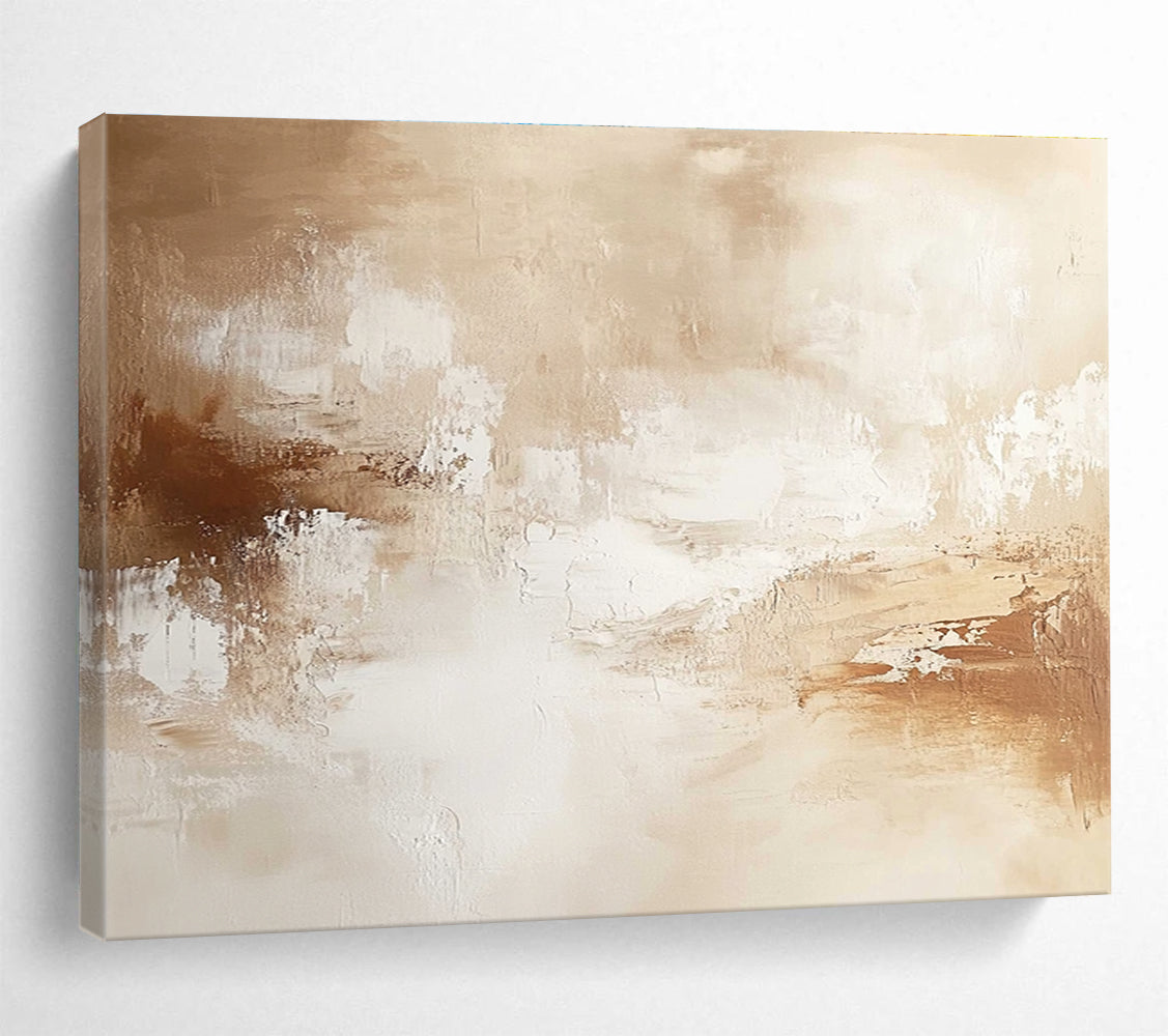 Warm - Toned Abstract Art for Cozy Living Room & Luxury Hotel Suite SC010