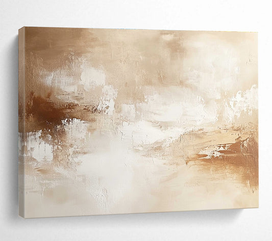 Warm - Toned Abstract Art for Cozy Living Room & Luxury Hotel Suite SC010